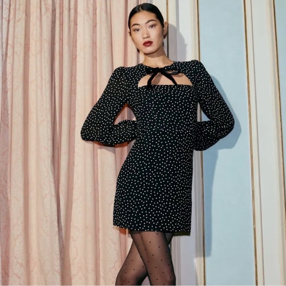 Reformation Terri Polka Dot Dress - Excellent Condition